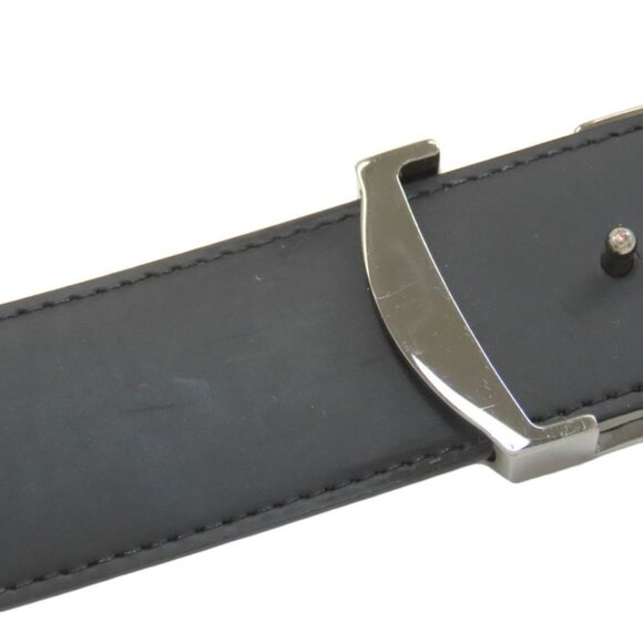 Louis Vuitton Ceinture LV Initial Reversible Belt Monogram Eclipse Gray